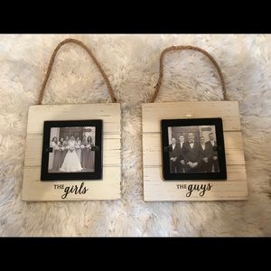 NWT MUD PIE Wedding frames!